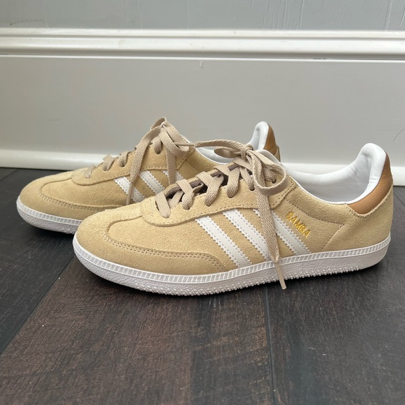 adidas Originals Shoes - Adidas Originals Samba OG ‘Khaki Tan’ City Casuals (M 5.5, W 6.5)